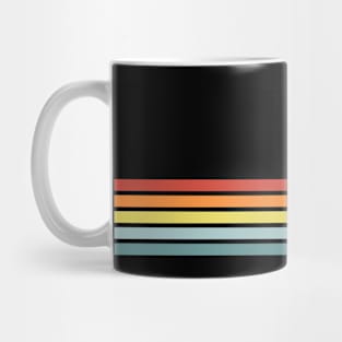 Retro Cricket Player Mug